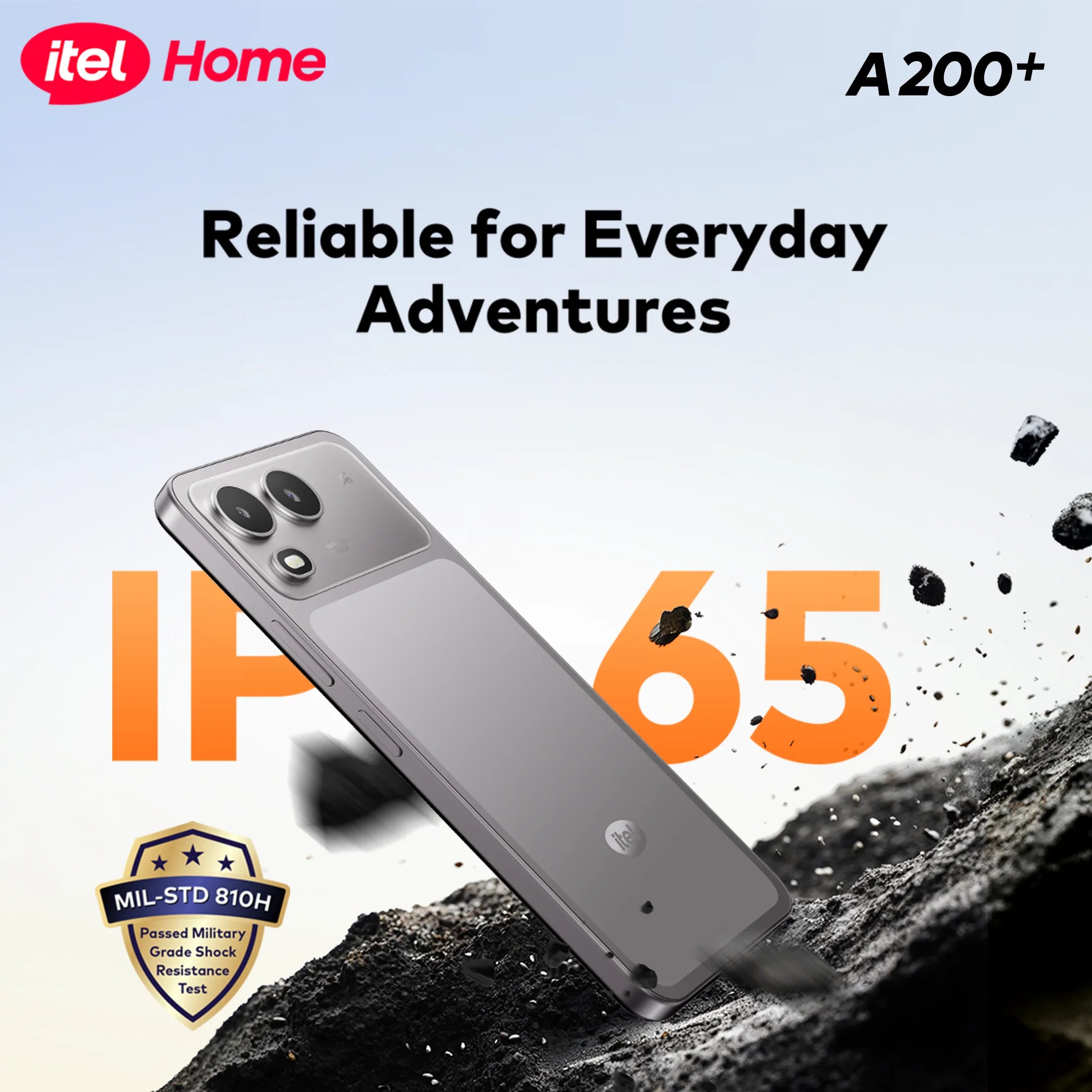 itel A200+ Smartphone | Power Your August