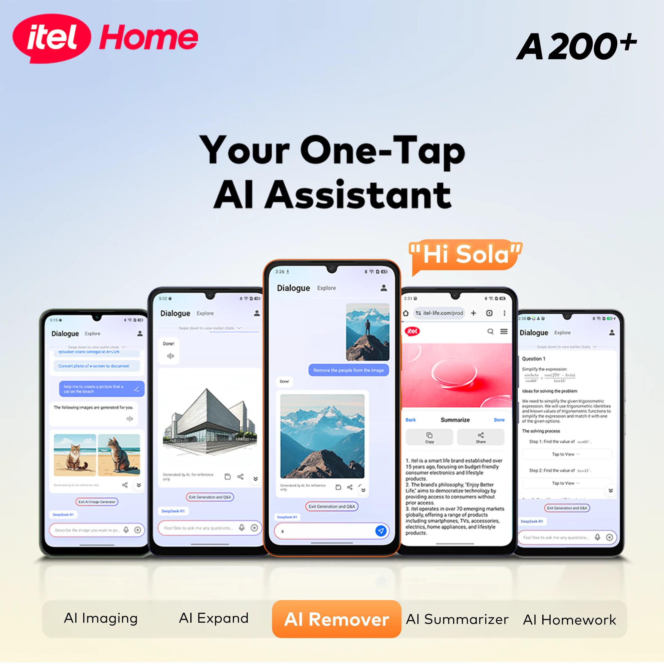 itel A200+ Smartphone | Power Your August
