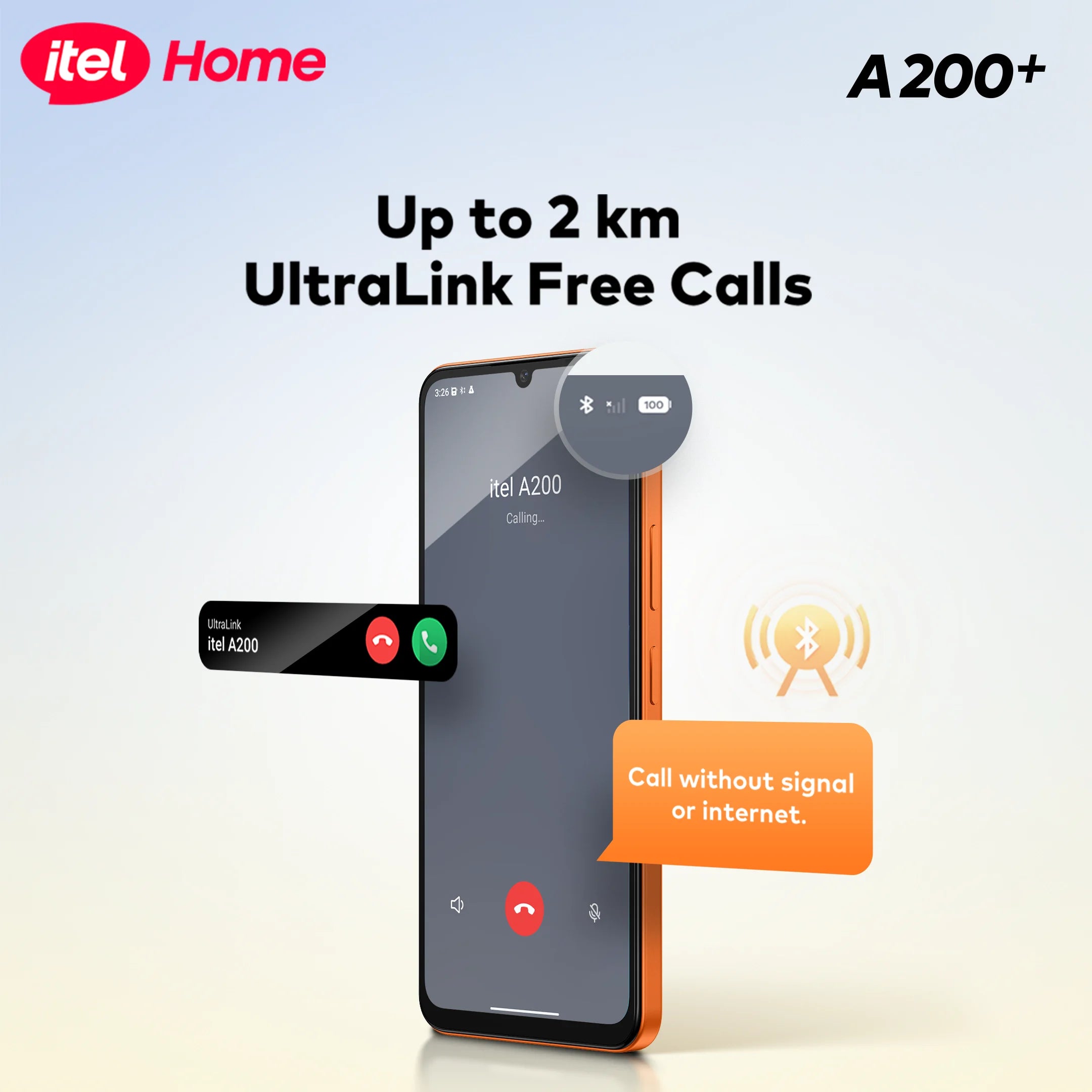 itel A200+ Smartphone | Power Your August