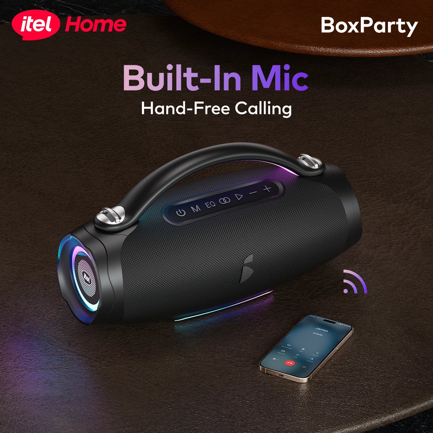 itel BoxParty 120w Portable Bluetooth Party Speaker IBS 80
