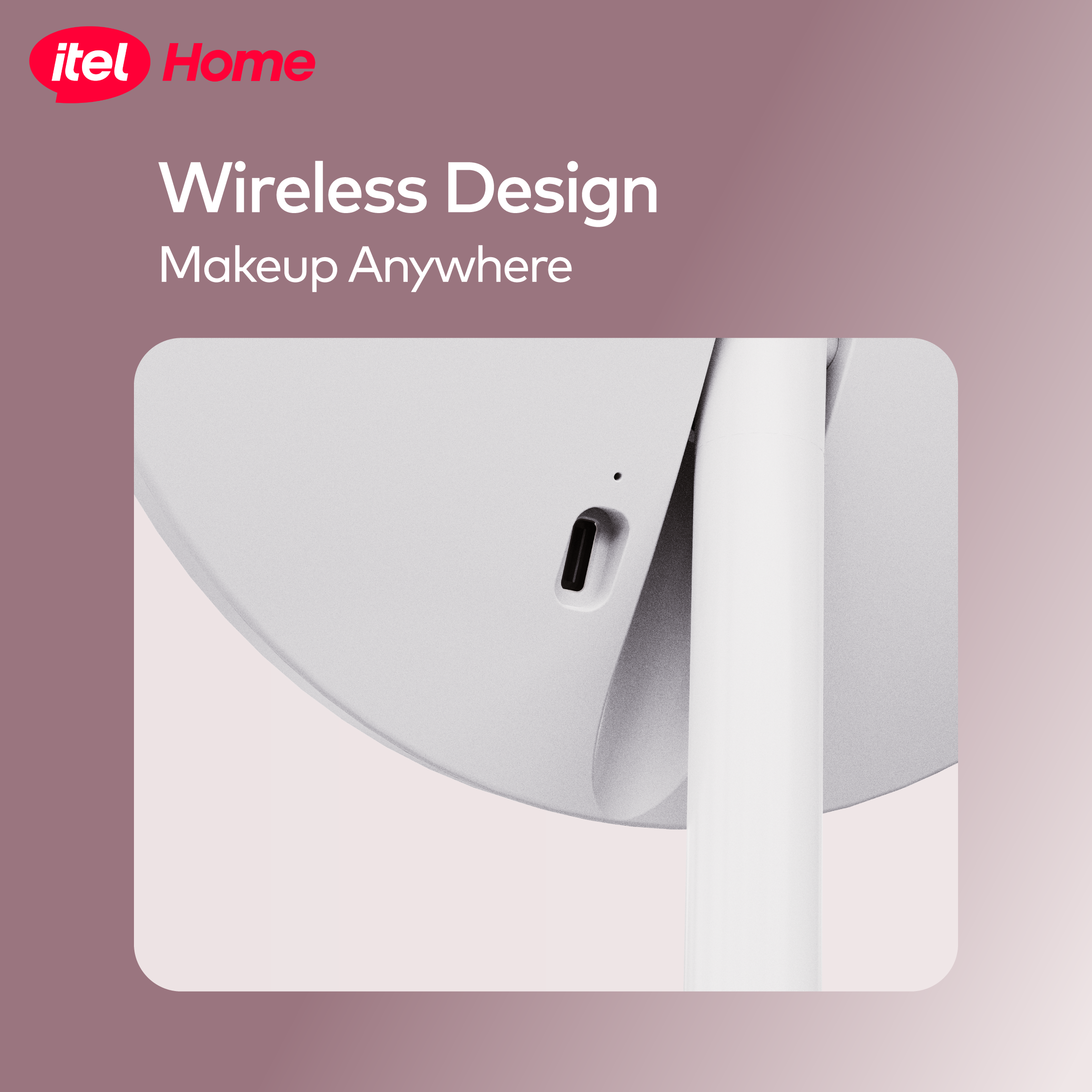 itel LED Makeup Mirror with Adjustable Brightness IMM-01